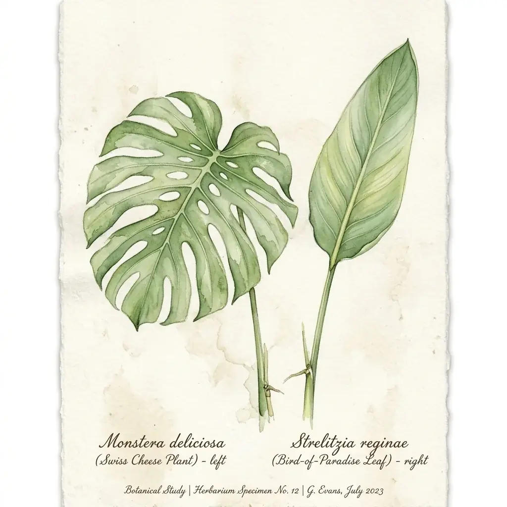 Botanical watercolor